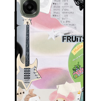 Softcore case Oppo A6x 5G Glass Case Back Cover by Casekaro