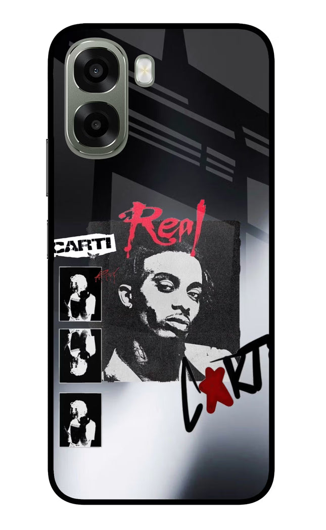 Playboi Carti Oppo A6x 5G Glass Case Back Cover by Casekaro