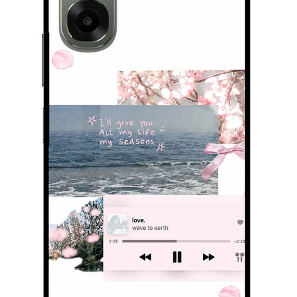 Wave to earth Oppo A6x 5G Glass Case