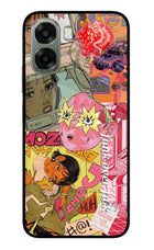 Funkover Oppo A6x 5G Glass Case Back Cover by Casekaro