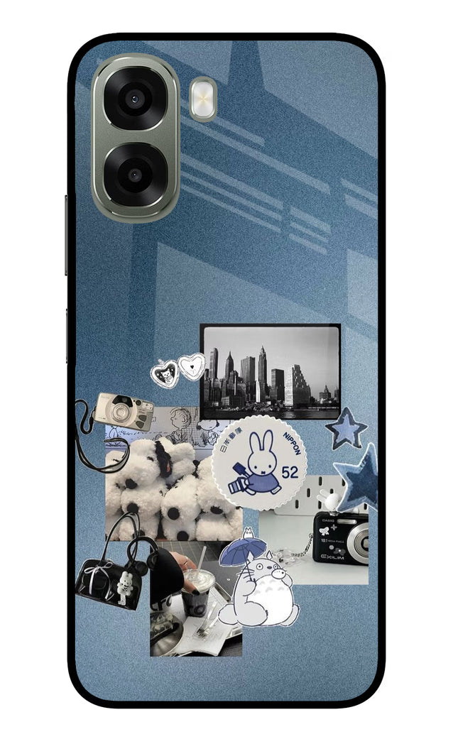 Miffy Oppo A6x 5G Glass Case Back Cover by Casekaro