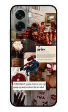 Zodiac Aries Oppo A6x 5G Glass Case