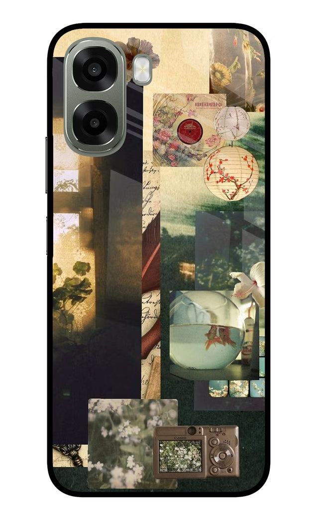 Summer Oppo A6x 5G Glass Case Back Cover by Casekaro