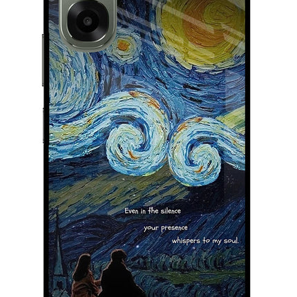 Softcore Oppo A6x 5G Glass Case Back Cover by Casekaro