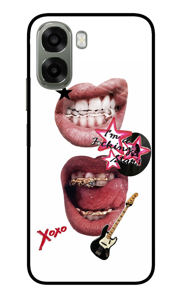 Rockstar Oppo A6x 5G Glass Case Back Cover by Casekaro
