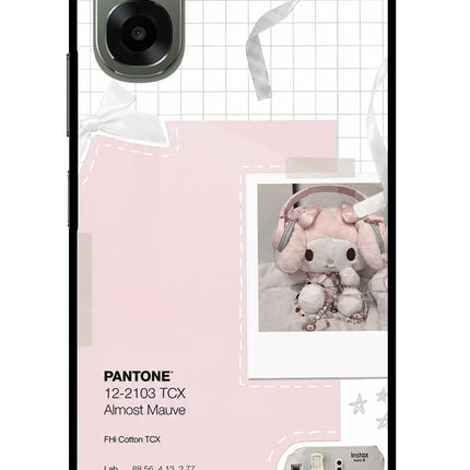Pantone Asthetic Oppo A6x 5G Glass Case Back Cover by Casekaro