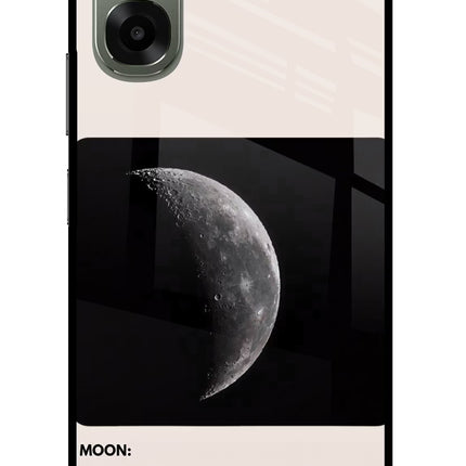 Moon Phase Oppo A6x 5G Glass Case Back Cover by Casekaro