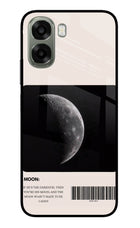 Moon Phase Oppo A6x 5G Glass Case Back Cover by Casekaro