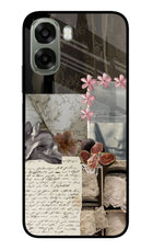 Midnight Sky Oppo A6x 5G Glass Case Back Cover by Casekaro