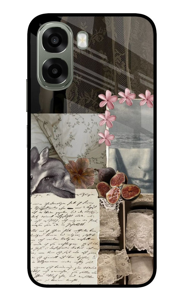 Midnight Sky Oppo A6x 5G Glass Case Back Cover by Casekaro
