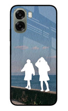 Coastal Dream Oppo A6x 5G Glass Case Back Cover by Casekaro