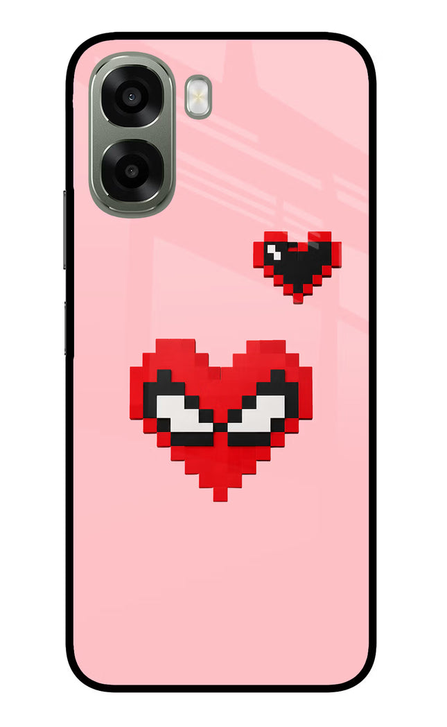 Gwen Heart Oppo A6x 5G Glass Case Back Cover by Casekaro