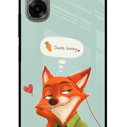 Nick Charm Oppo A6x 5G Glass Case Back Cover by Casekaro