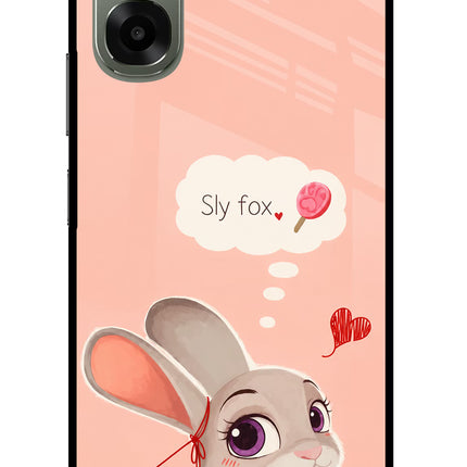 Judy Charm Oppo A6x 5G Glass Case Back Cover by Casekaro