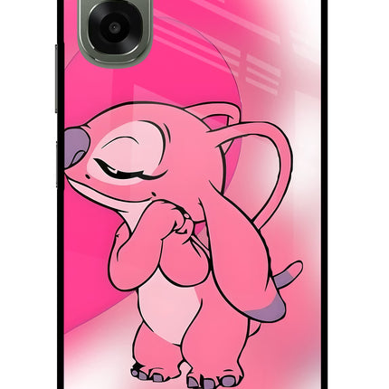 Angel Hug Oppo A6x 5G Glass Case Back Cover by Casekaro