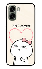 Always Right Oppo A6x 5G Glass Case Back Cover by Casekaro
