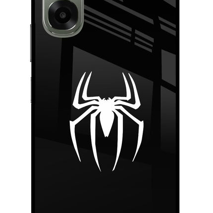 Miles Symbol Oppo A6x 5G Glass Case Back Cover by Casekaro