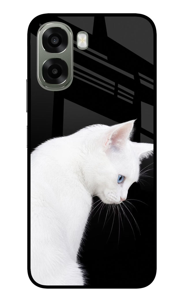 Snow Gaze Oppo A6x 5G Glass Case Back Cover by Casekaro
