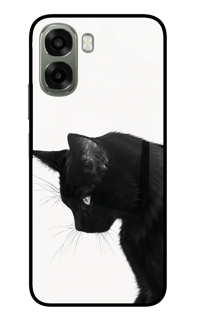 Shadow Gaze Oppo A6x 5G Glass Case Back Cover by Casekaro