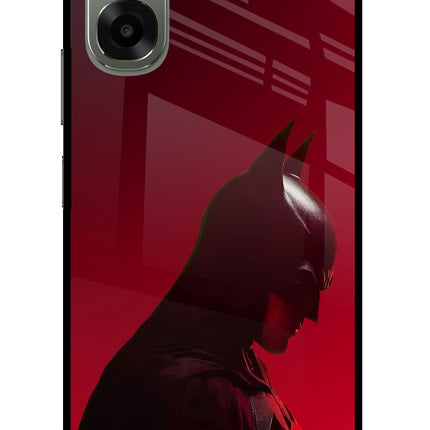 Dark Knight Oppo A6x 5G Glass Case Back Cover by Casekaro