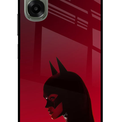 Night Thief Oppo A6x 5G Glass Case Back Cover by Casekaro