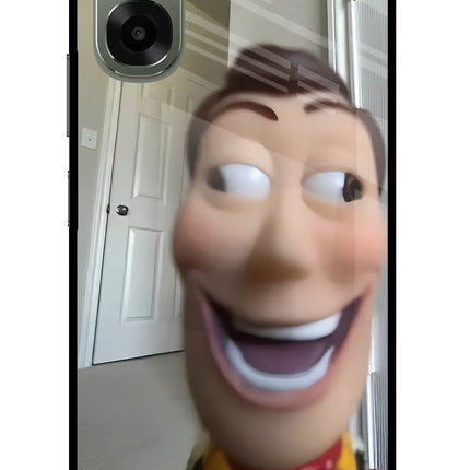 Side Eye Woody Oppo A6x 5G Glass Case Back Cover by Casekaro