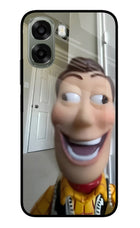 Side Eye Woody Oppo A6x 5G Glass Case Back Cover by Casekaro