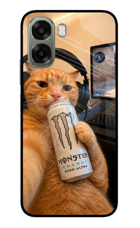 Gamer Cat Energy Oppo A6x 5G Back Cover