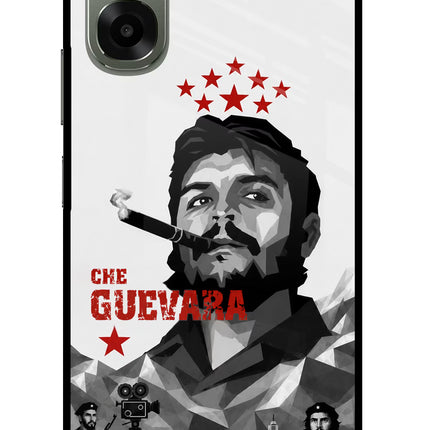 Che Guevara Iconic Oppo A6x 5G Glass Case Back Cover by Casekaro