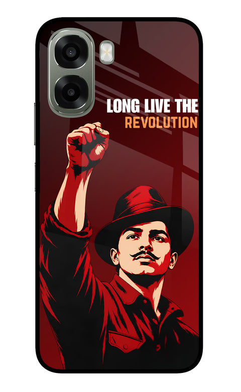 Bhagat Singh Revolution Oppo A6x 5G Glass Case