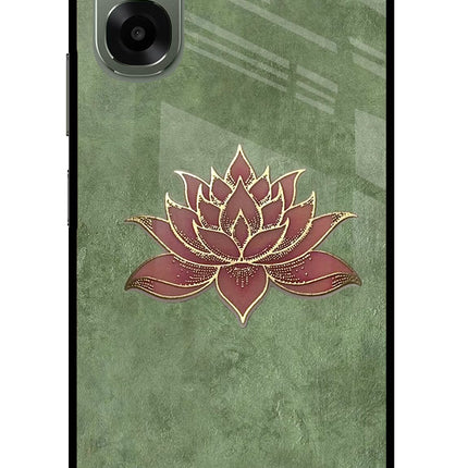 Lotus Grace Oppo A6x 5G Glass Case