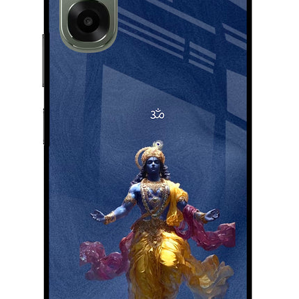 Cosmic Krishna Oppo A6x 5G Glass Case