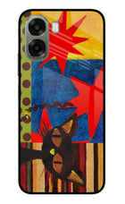 Pop Cat Oppo A6x 5G Glass Case