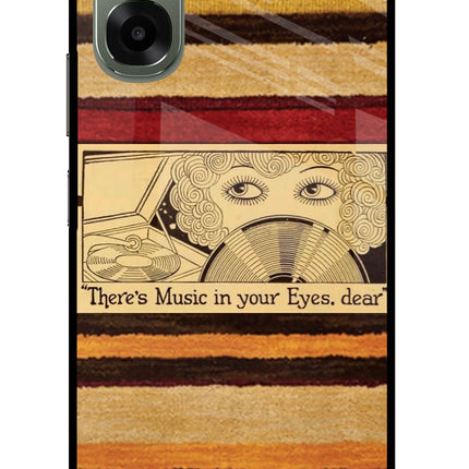 Vinyl Stripes Oppo A6x 5G Glass Case