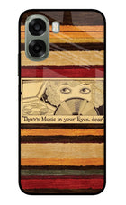 Vinyl Stripes Oppo A6x 5G Glass Case