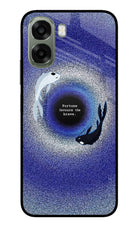 Dark Koi Oppo A6x 5G Glass Case