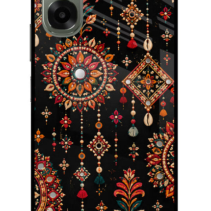 Boho Noir Oppo A6x 5G Glass Case