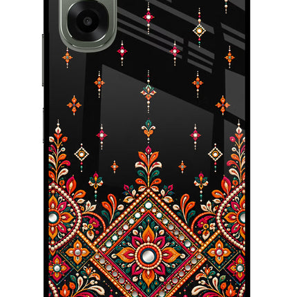 Noir Mehfil Oppo A6x 5G Glass Case