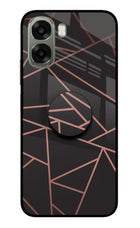 Geometric Pattern Oppo A6x 5G Pop Case by Casekaro