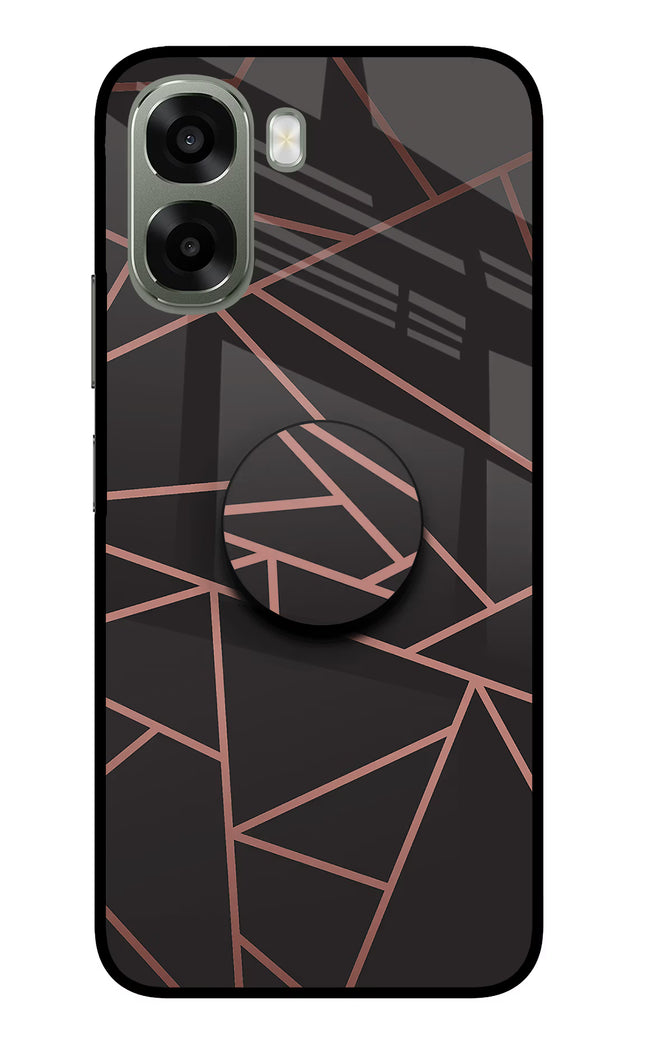 Geometric Pattern Oppo A6x 5G Pop Case by Casekaro