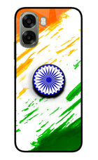 Indian Flag Ashoka Chakra Oppo A6x 5G Pop Case by Casekaro