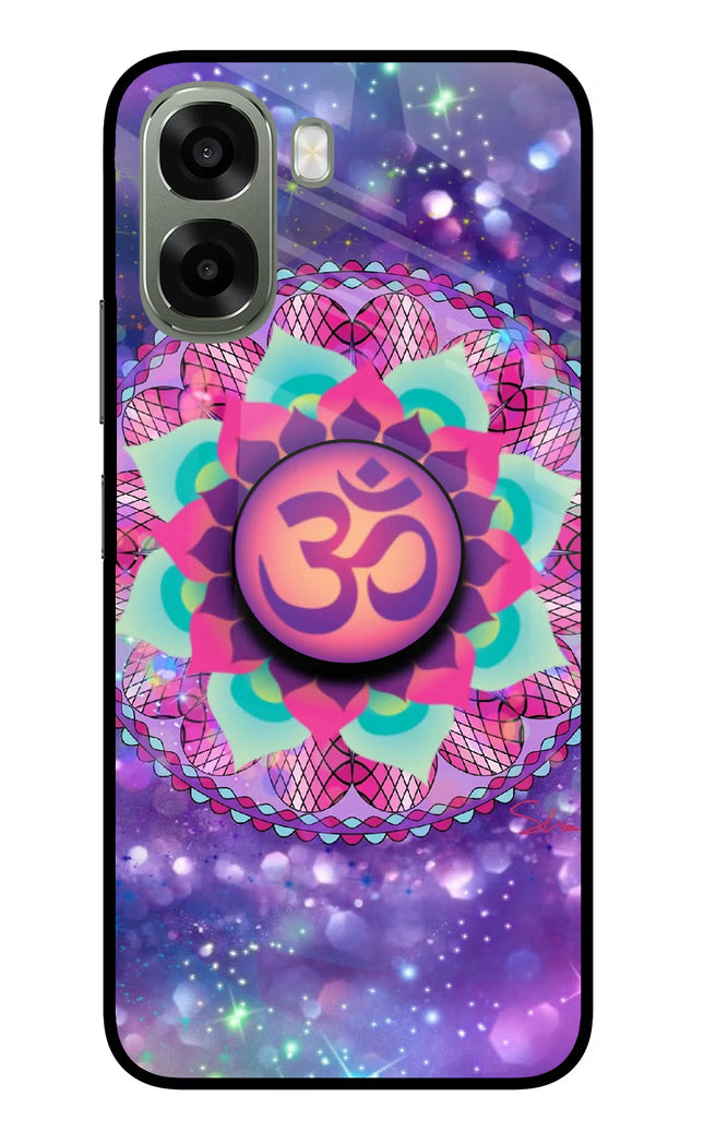 Om Purple Oppo A6x 5G Pop Case by Casekaro