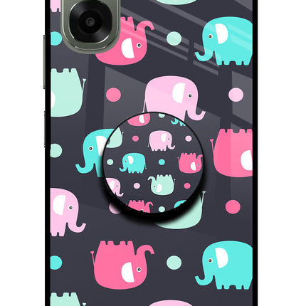 Baby Elephants Oppo A6x 5G Pop Case by Casekaro