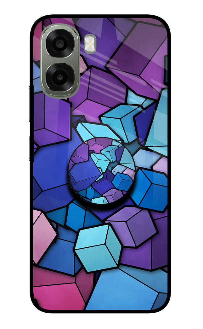 Cubic Abstract Oppo A6x 5G Pop Case by Casekaro