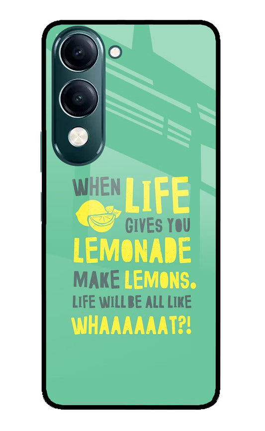 Quote iQOO Z10 Lite 5G Glass Case