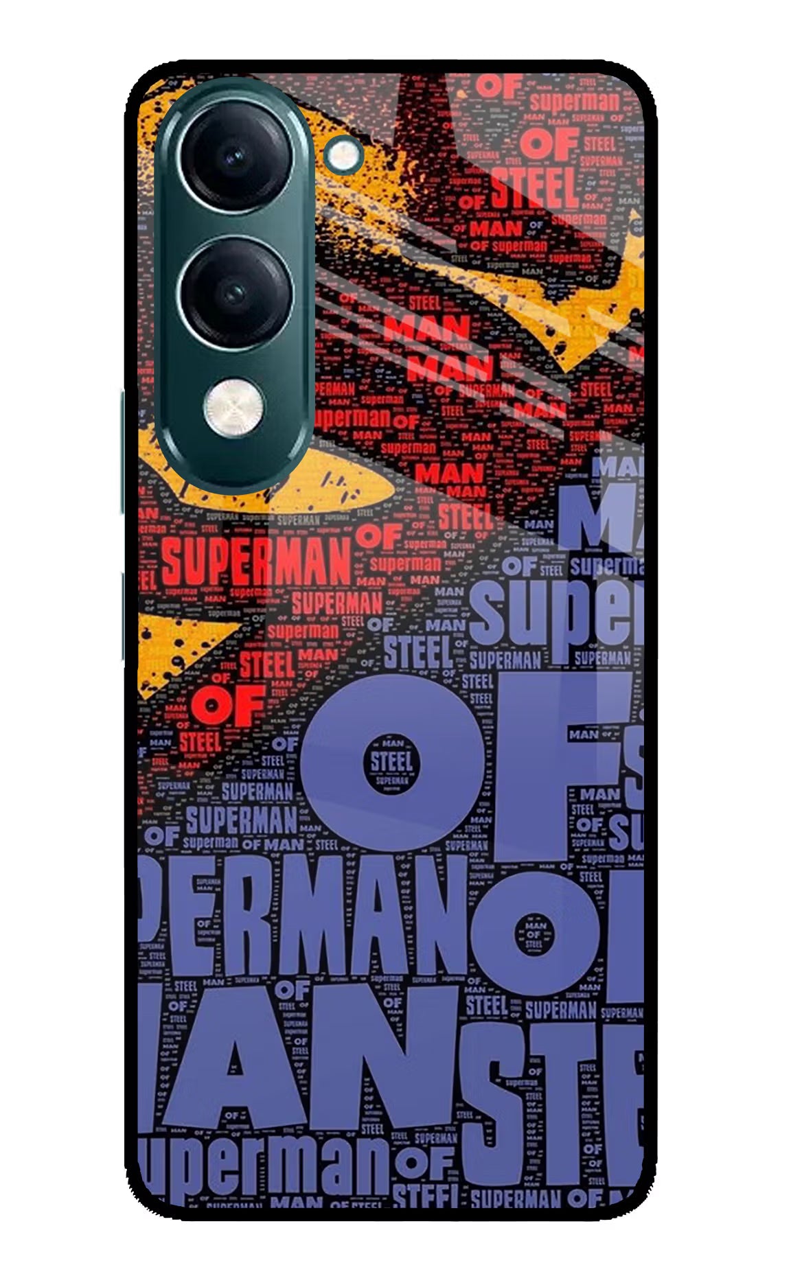 Superman iQOO Z10 Lite 5G Glass Case
