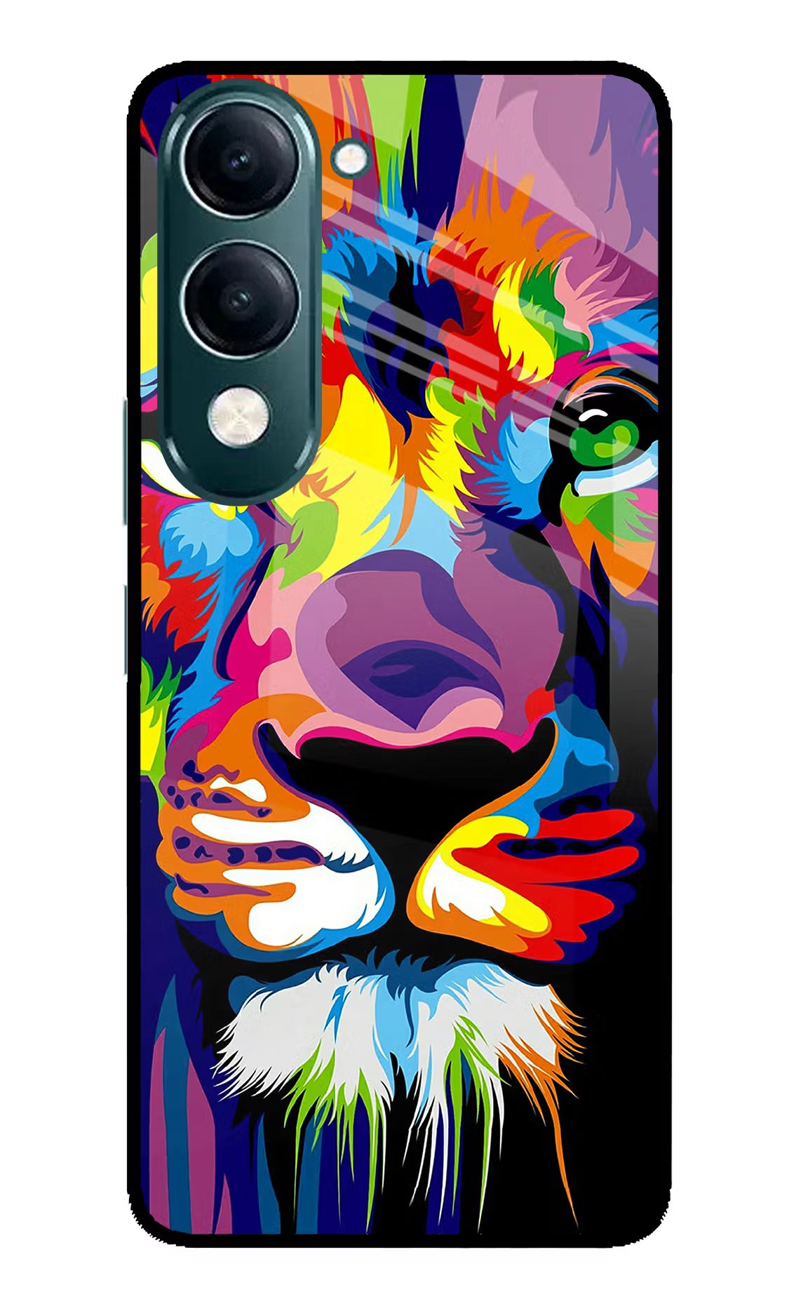 Lion iQOO Z10 Lite 5G Glass Case