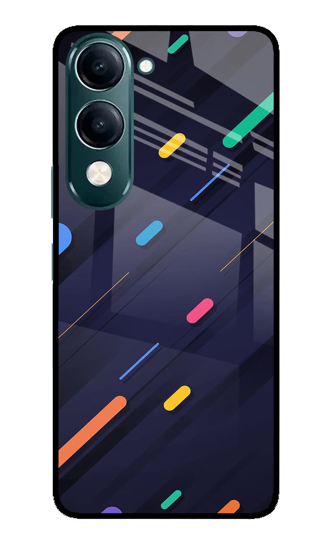 Abstract Design iQOO Z10 Lite 5G Glass Case