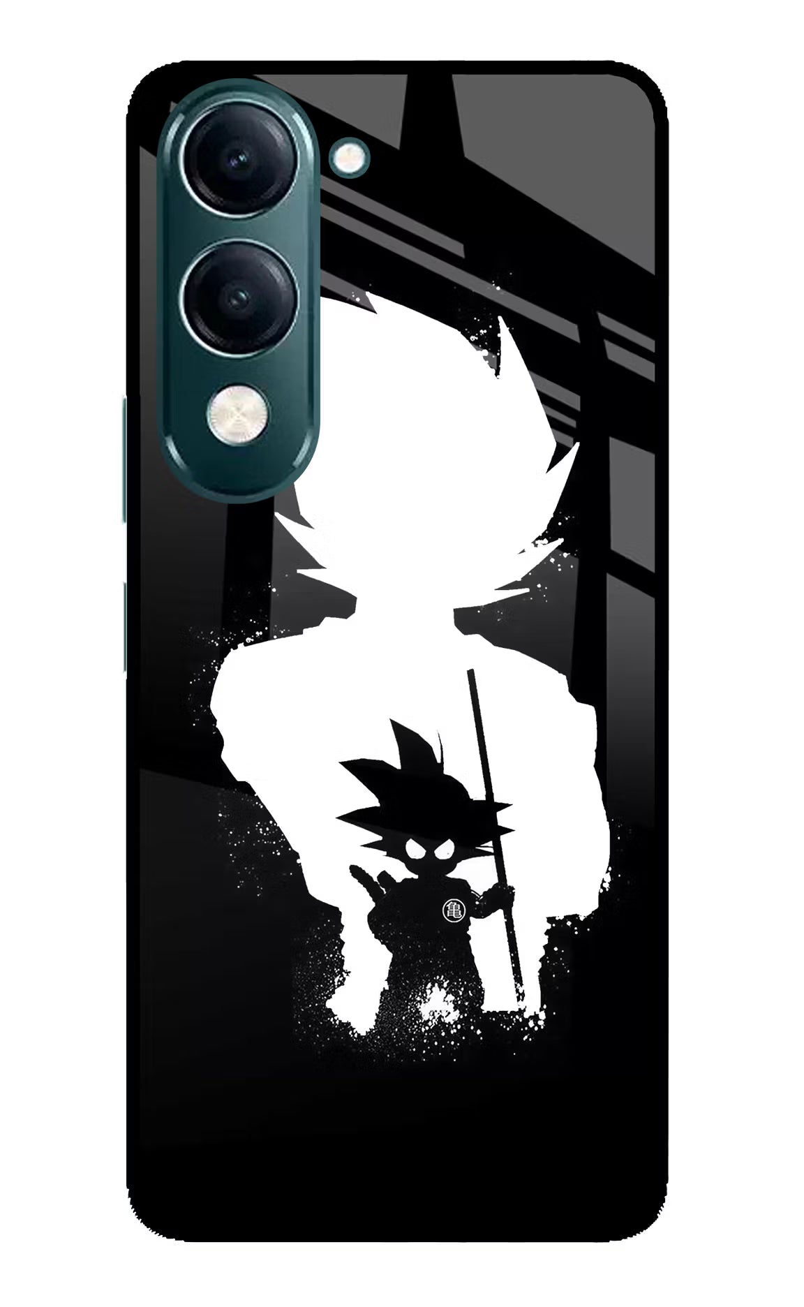 Goku Shadow iQOO Z10 Lite 5G Glass Case