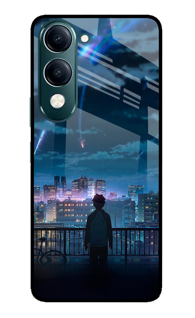 Anime iQOO Z10 Lite 5G Glass Case Back Cover by Casekaro